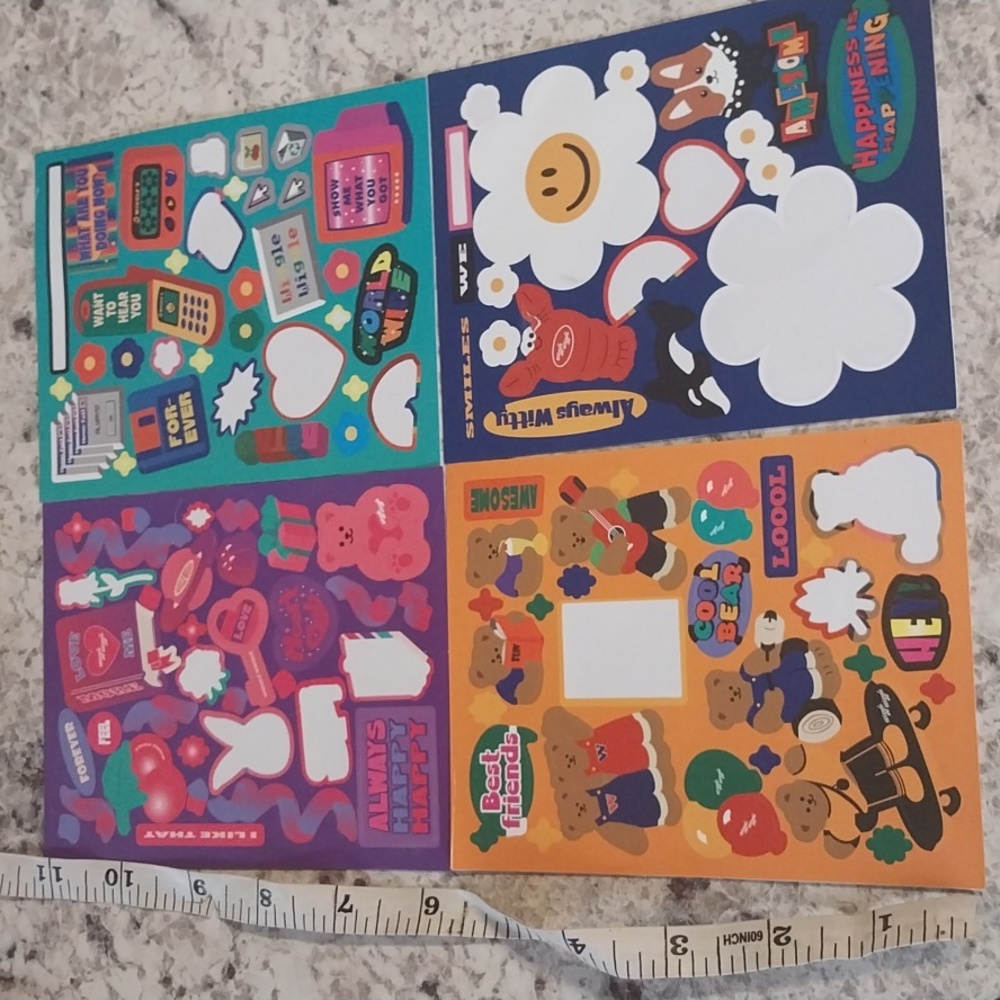 100s Sticker Lot 2 inches - Picture 7 of 10